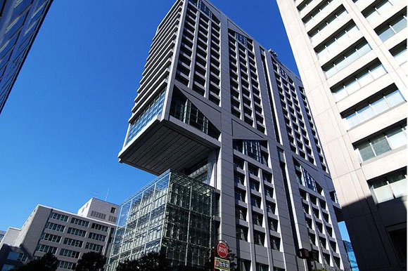 日本东京世田谷大楼外墙混凝土保护工程