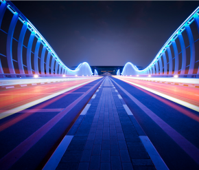 隧道交通反光保护