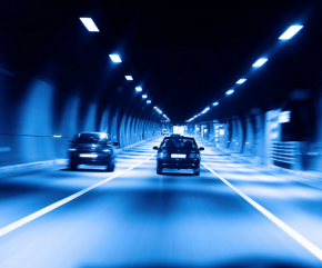 隧道交通反光保护