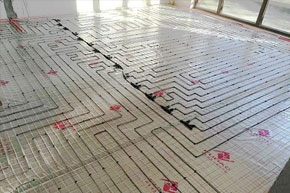 碳钎维发热电缆在瓷砖下